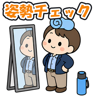 姿勢チェック