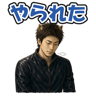 やられた