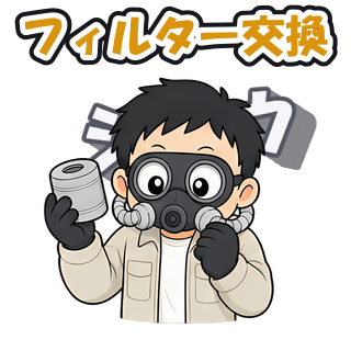 フィルター交換