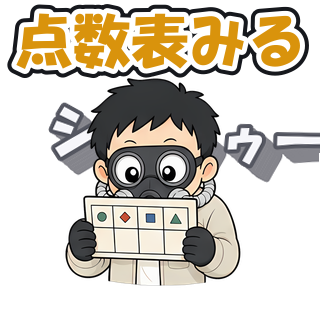 点数表みる