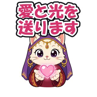 愛と光を送ります